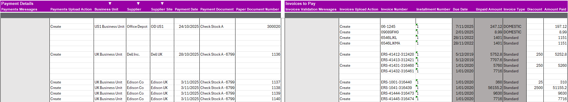 ManPaySheetStructure