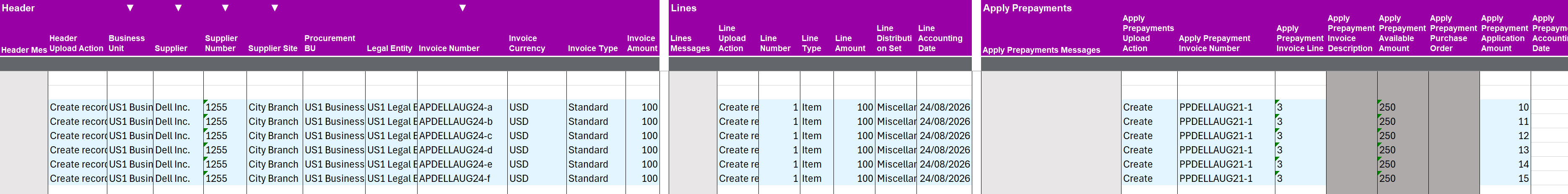 PP create rec1